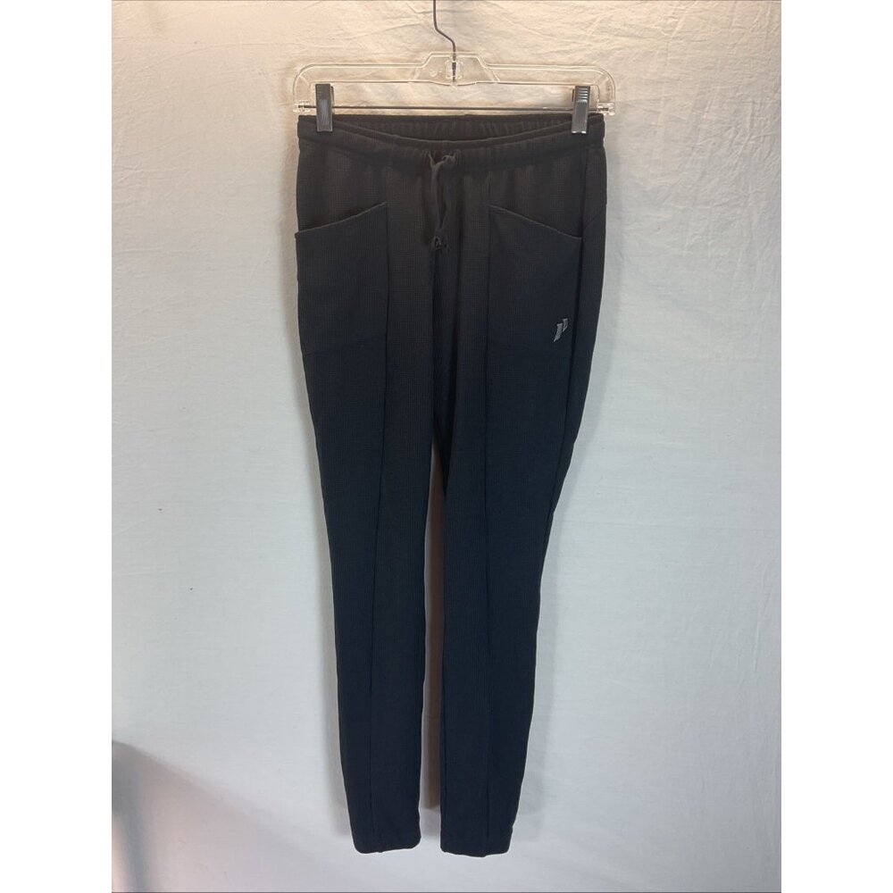 1stPhorm NEW Women’s Size XS Black Waffle Knit Jogger Pants Drawstring Gym